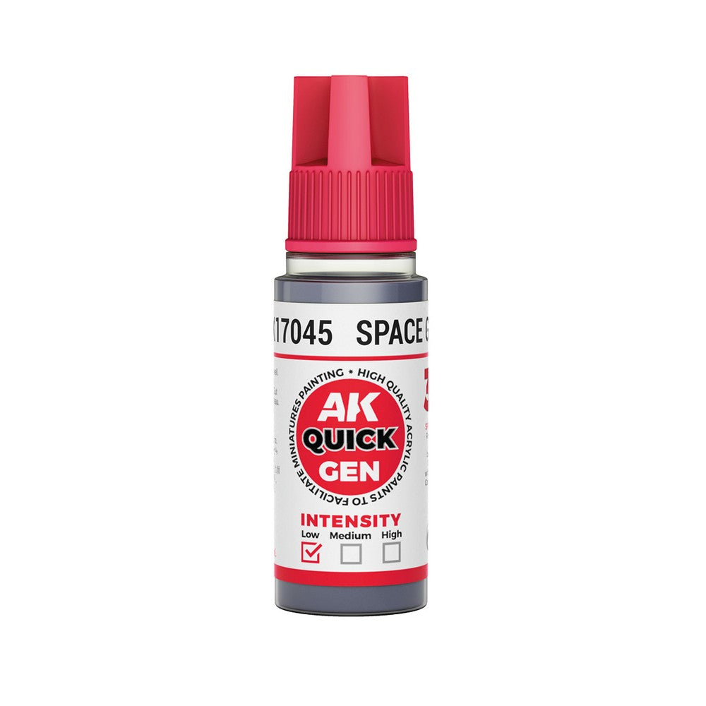 AK Interactive AK17045 Quick Gen Space Grey 18 ml