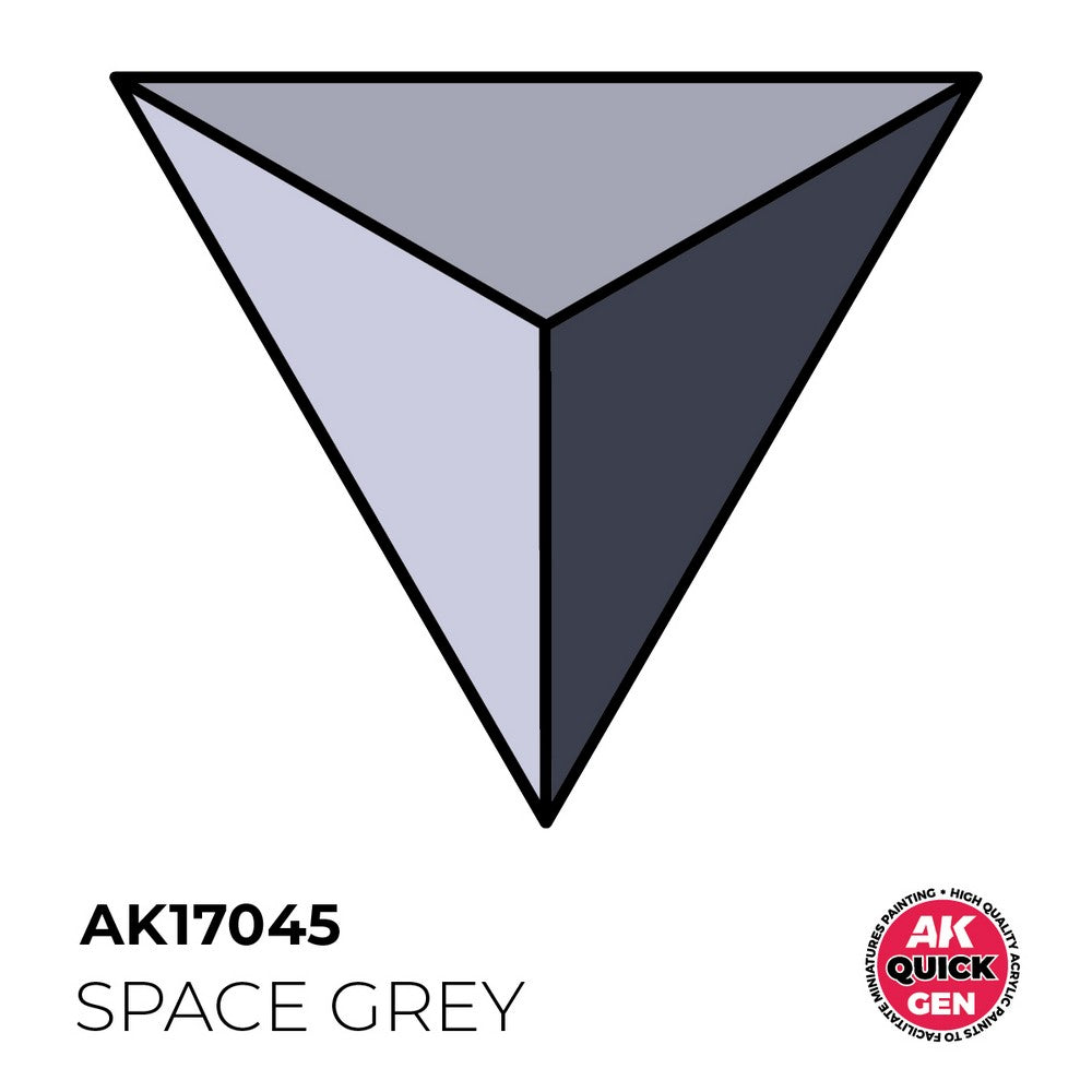 AK Interactive AK17045 Quick Gen Space Grey 18 ml