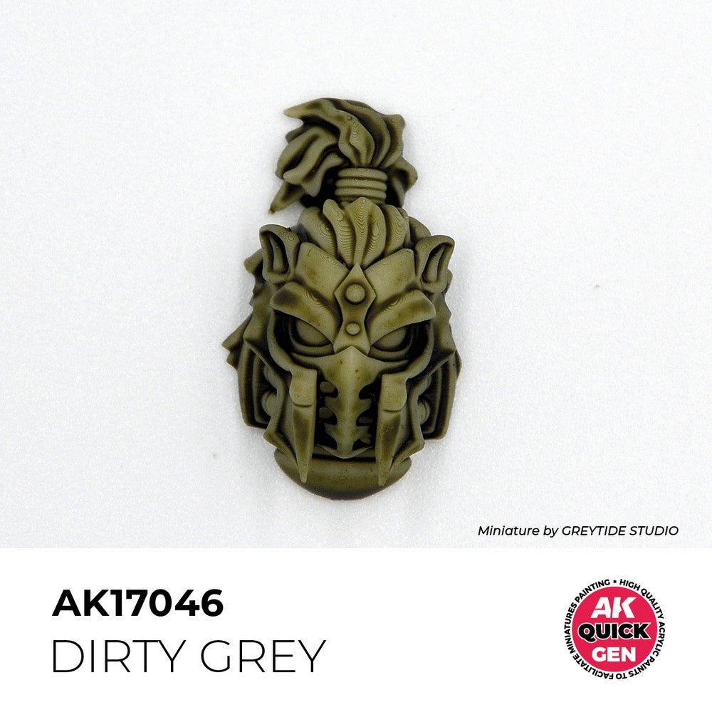 AK Interactive AK17046 Quick Gen Dirty Grey 18 ml