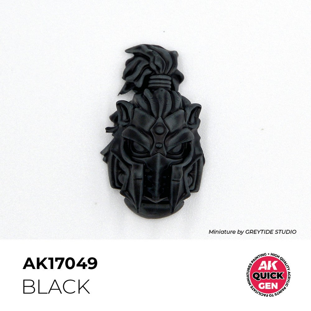 AK Interactive AK17049 Quick Gen Black 18 ml