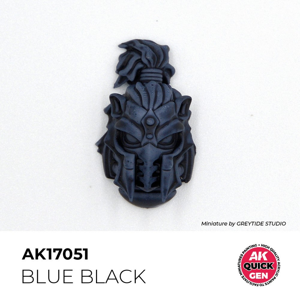 AK Interactive AK17051 Quick Gen Blue Black 18 ml
