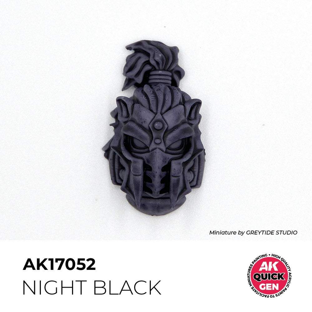 AK Interactive AK17052 Quick Gen Night Black 18 ml