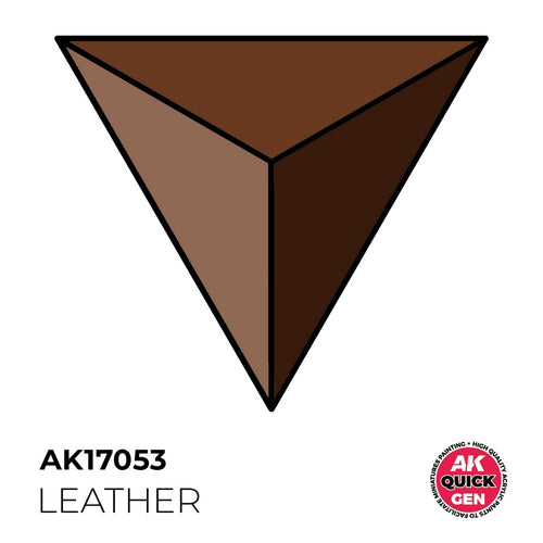AK Interactive AK17053 Quick Gen Leather 18 ml