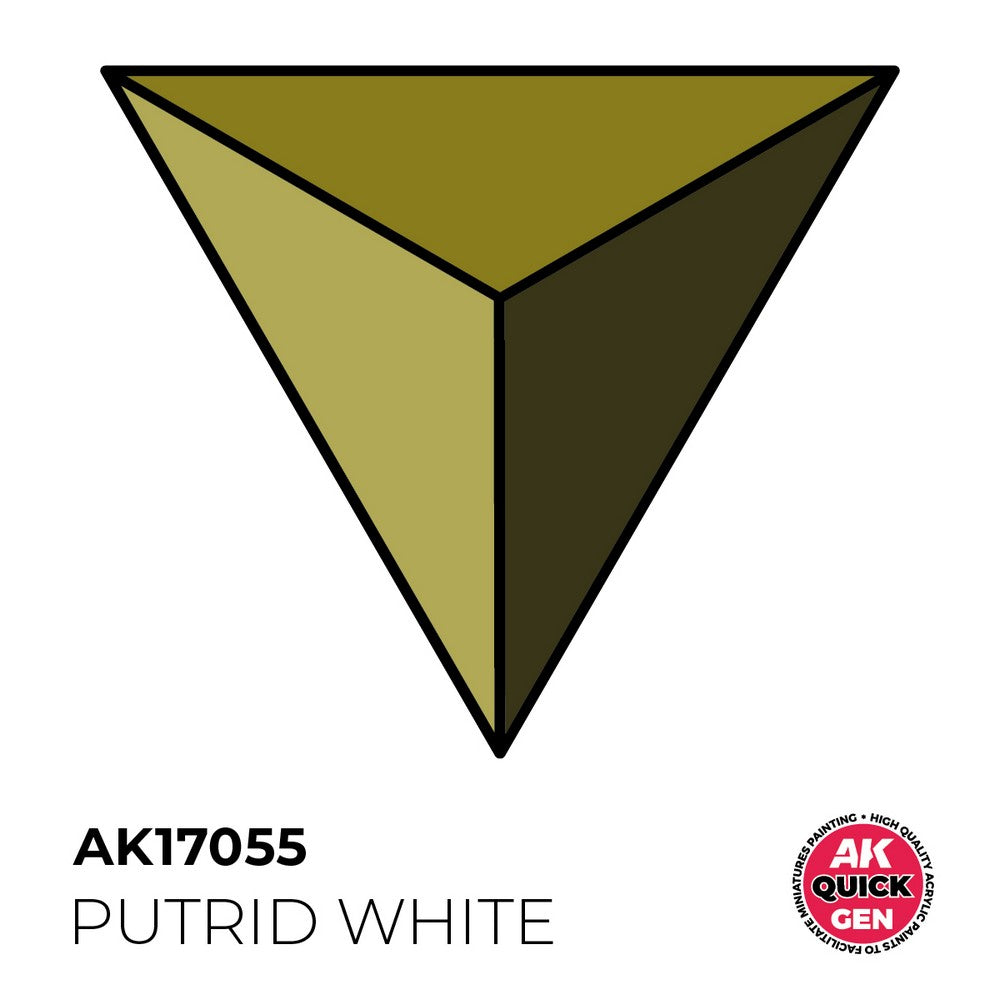 AK Interactive AK17055 Quick Gen Putrid White 18 ml