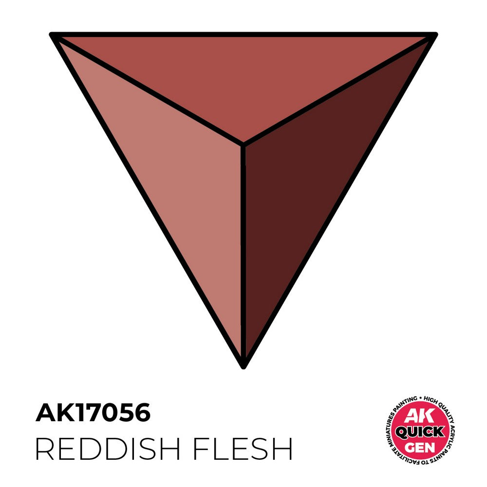 AK Interactive AK17056 Quick Gen Reddish Flesh 18 ml