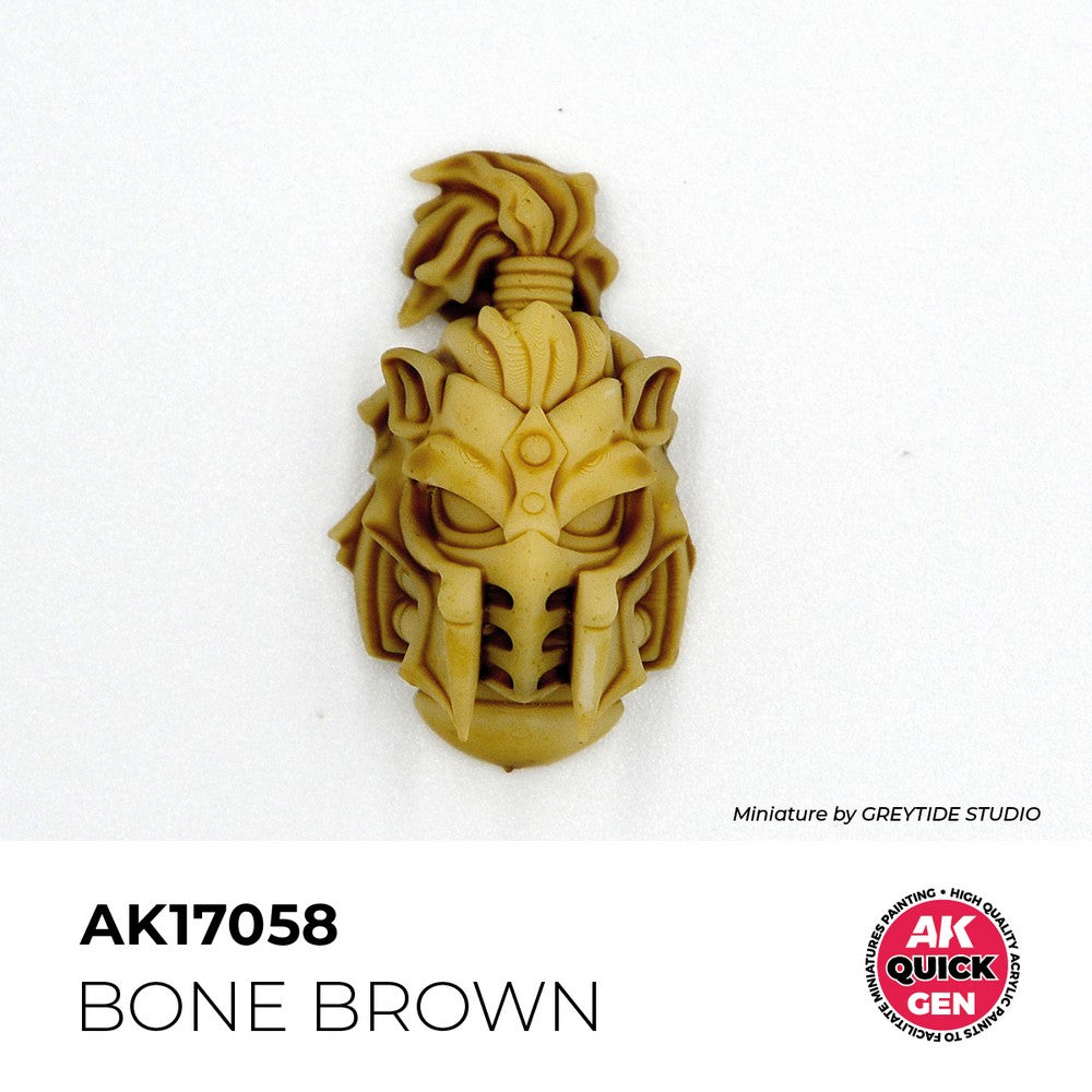 AK Interactive AK17058 Quick Gen Bone Brown 18 ml