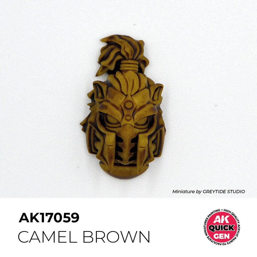 AK Interactive AK17059 Quick Gen Camel Brown 18 ml