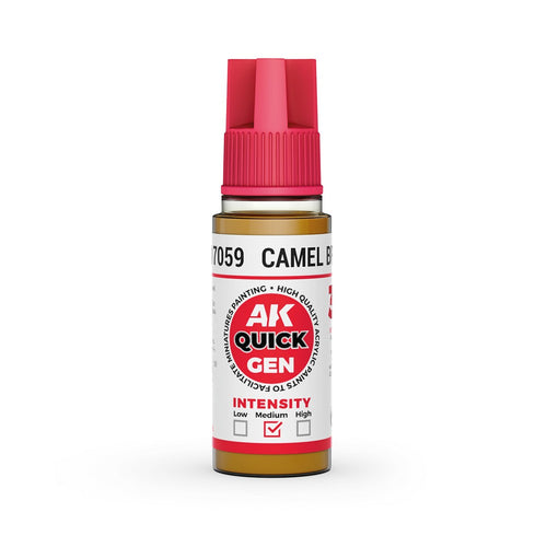 AK Interactive AK17059 Quick Gen Camel Brown 18 ml
