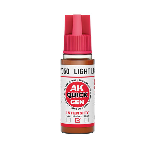 AK Interactive AK17060 Quick Gen Light Leather 18 ml