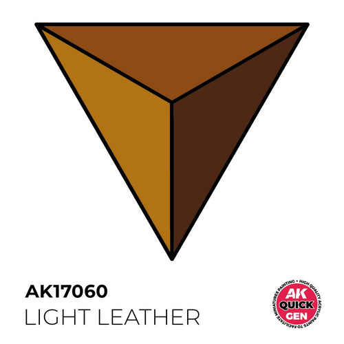 AK Interactive AK17060 Quick Gen Light Leather 18 ml