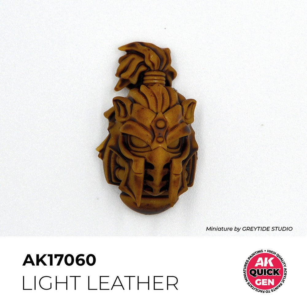AK Interactive AK17060 Quick Gen Light Leather 18 ml