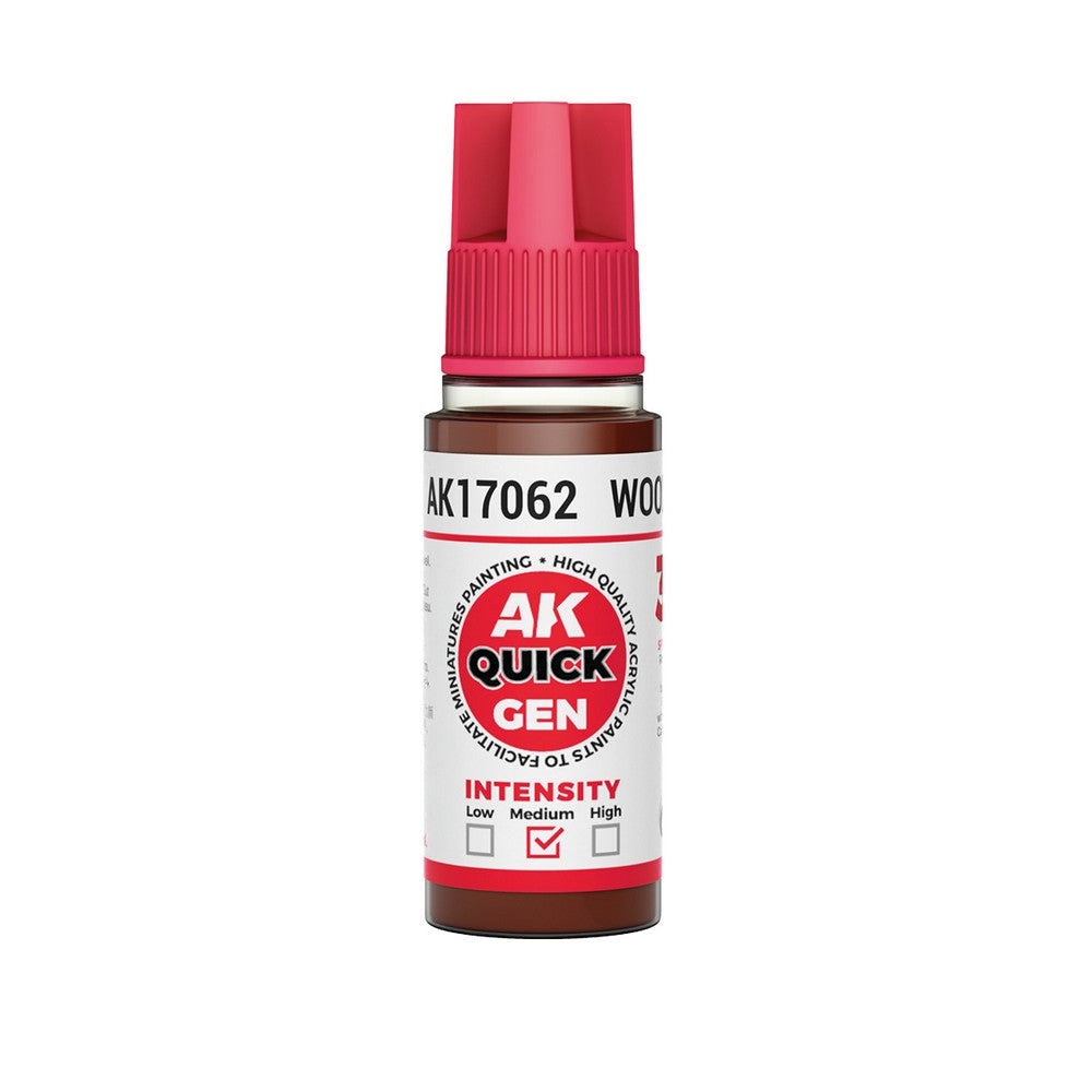 AK Interactive AK17062 Quick Gen Wood 18 ml