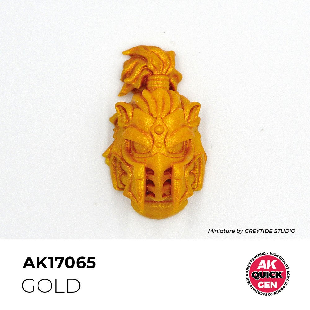 AK Interactive AK17065 Quick Gen Gold 18 ml