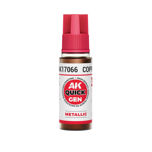 AK Interactive AK17066 Quick Gen Copper 18 ml