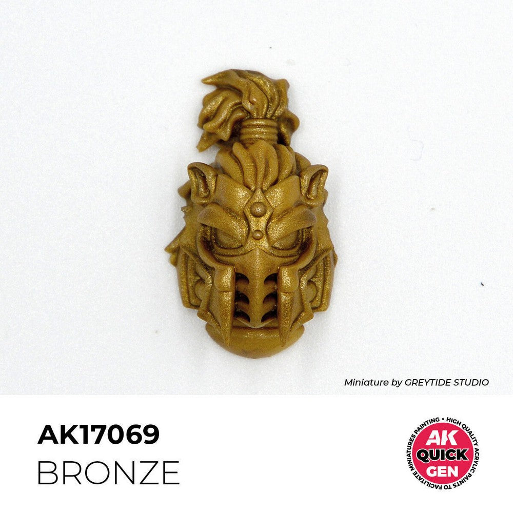 AK Interactive AK17069 Quick Gen Bronze 18 ml