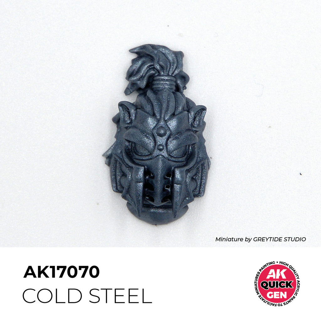 AK Interactive AK17070 Quick Gen Cold Steel 18 ml