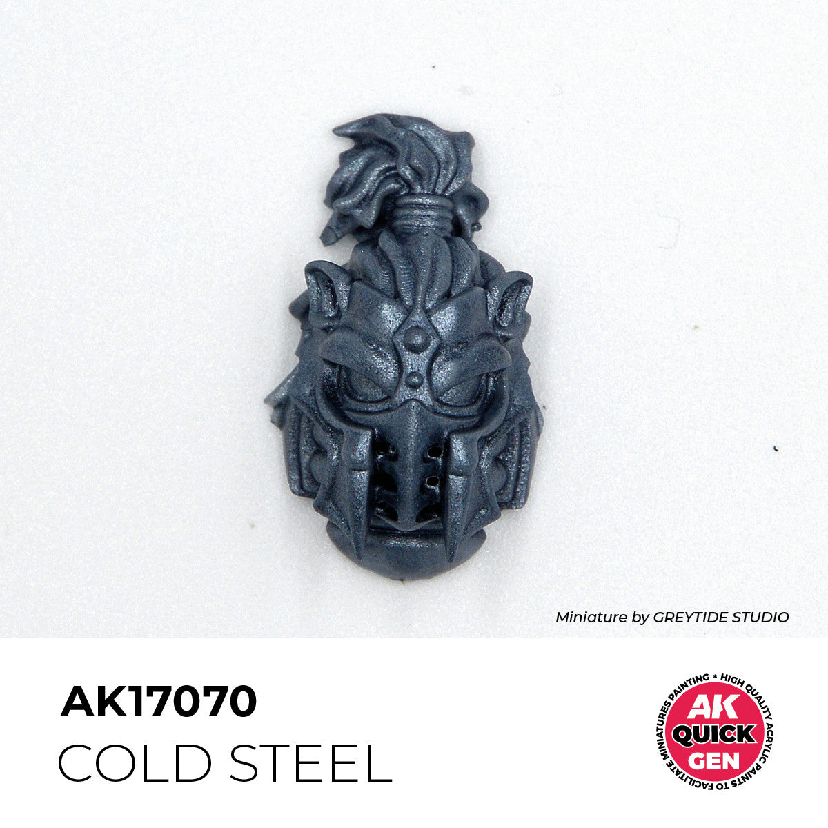 AK Interactive AK17070 Quick Gen Cold Steel 18 ml