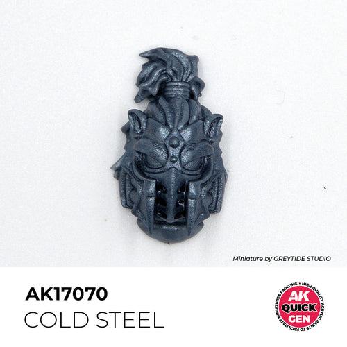 AK Interactive AK17070 Quick Gen Cold Steel 18 ml