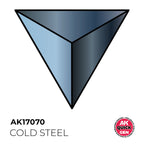 AK Interactive AK17070 Quick Gen Cold Steel 18 ml