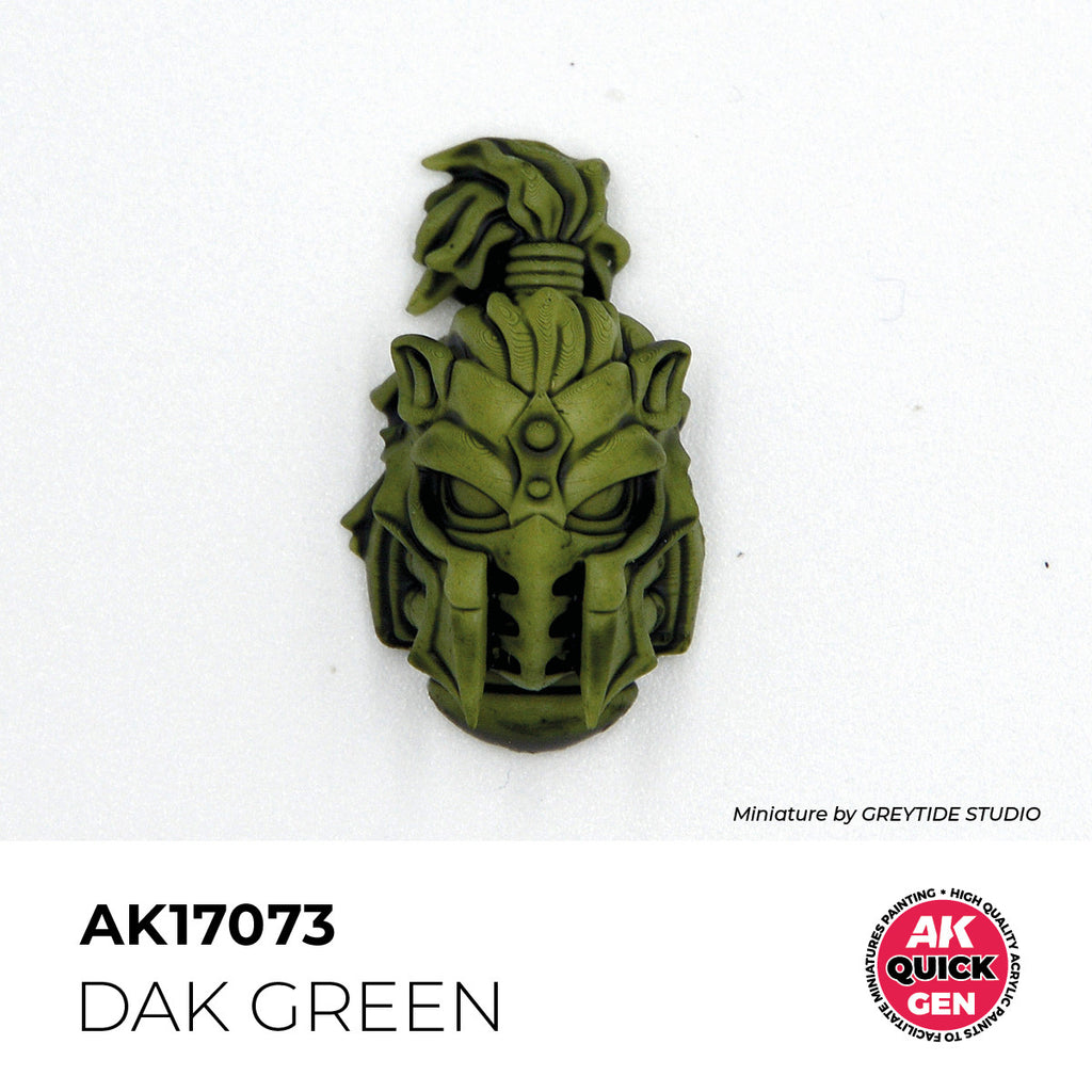 AK Interactive AK17073 Quick Gen Dak Green 18 ml