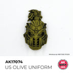 AK Interactive AK17074 Quick Gen Us Olive Uniform 18 ml