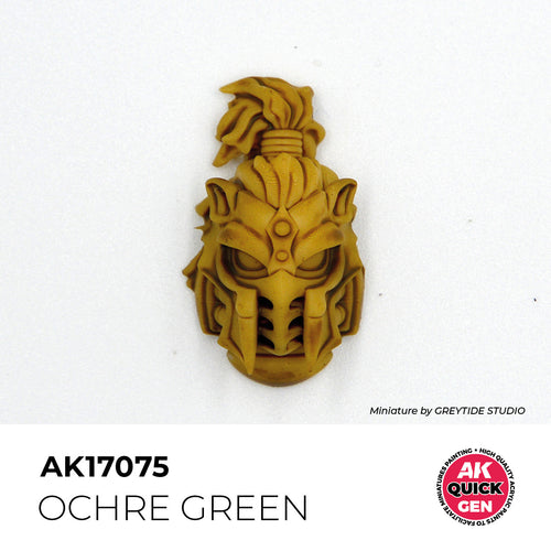 AK Interactive AK17075 Quick Gen Ochre Green 18 ml