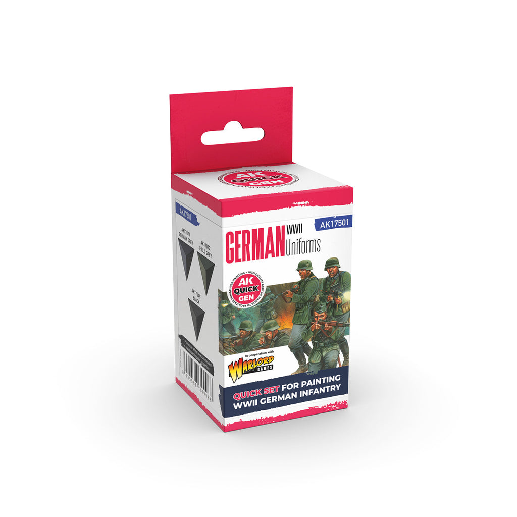 AK Interactive AK17501 Quick Gen German Uniforms Set