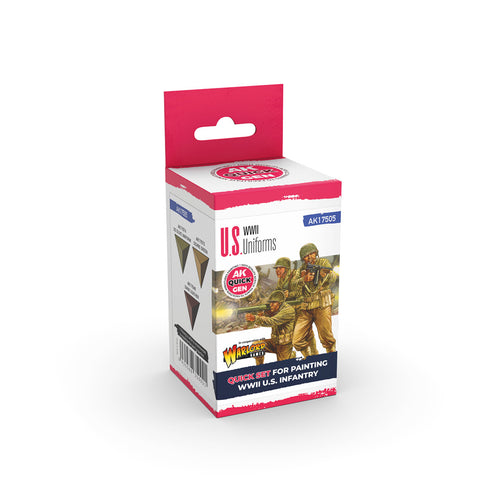 AK Interactive AK17505 Quick Gen Us Uniforms Set