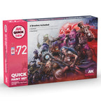 AK Interactive AK17602 Quick Gen Quick Paint Set 72 Quick Gen Colors