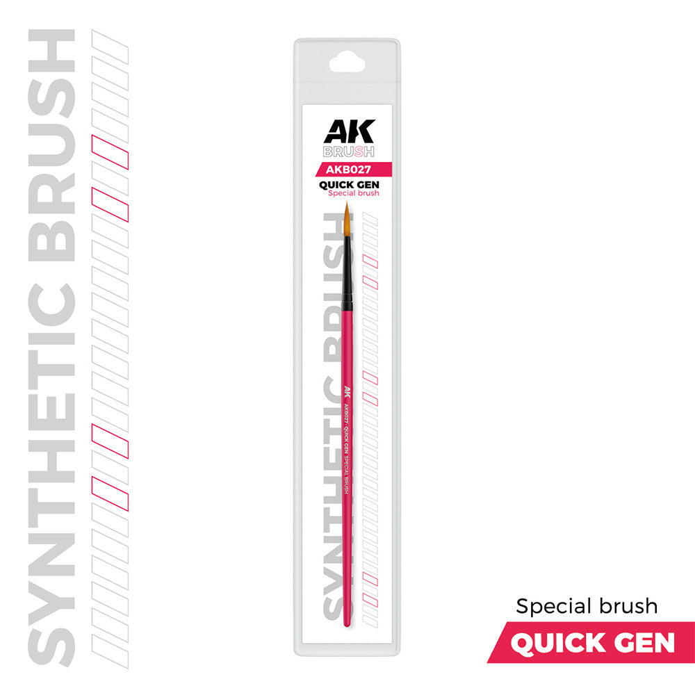 AK Interactive AKB027 Quick Gen AkÂ QuickÂ GenÂ SpecialÂ Brush