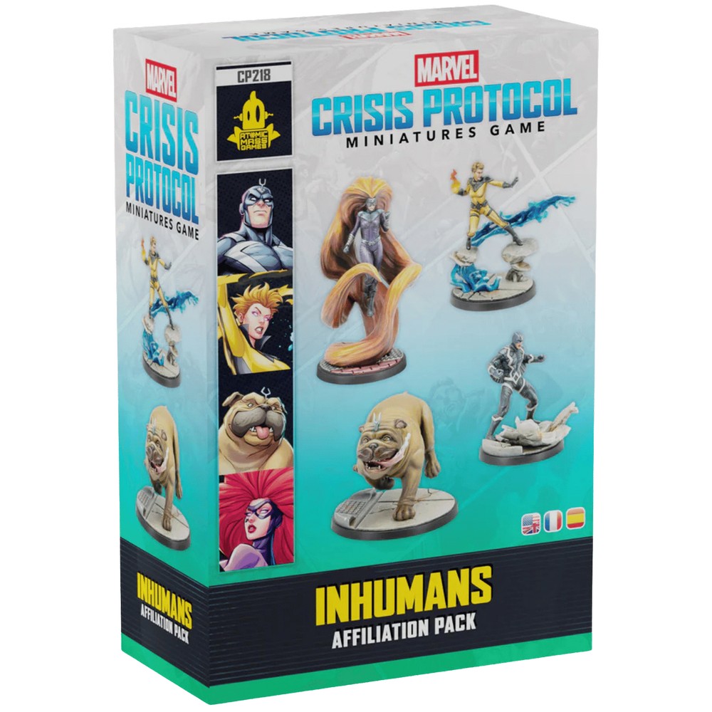 Atomic Mass Games CP218 Marvel Crisis Protocol Inhumans Affiliation Pack