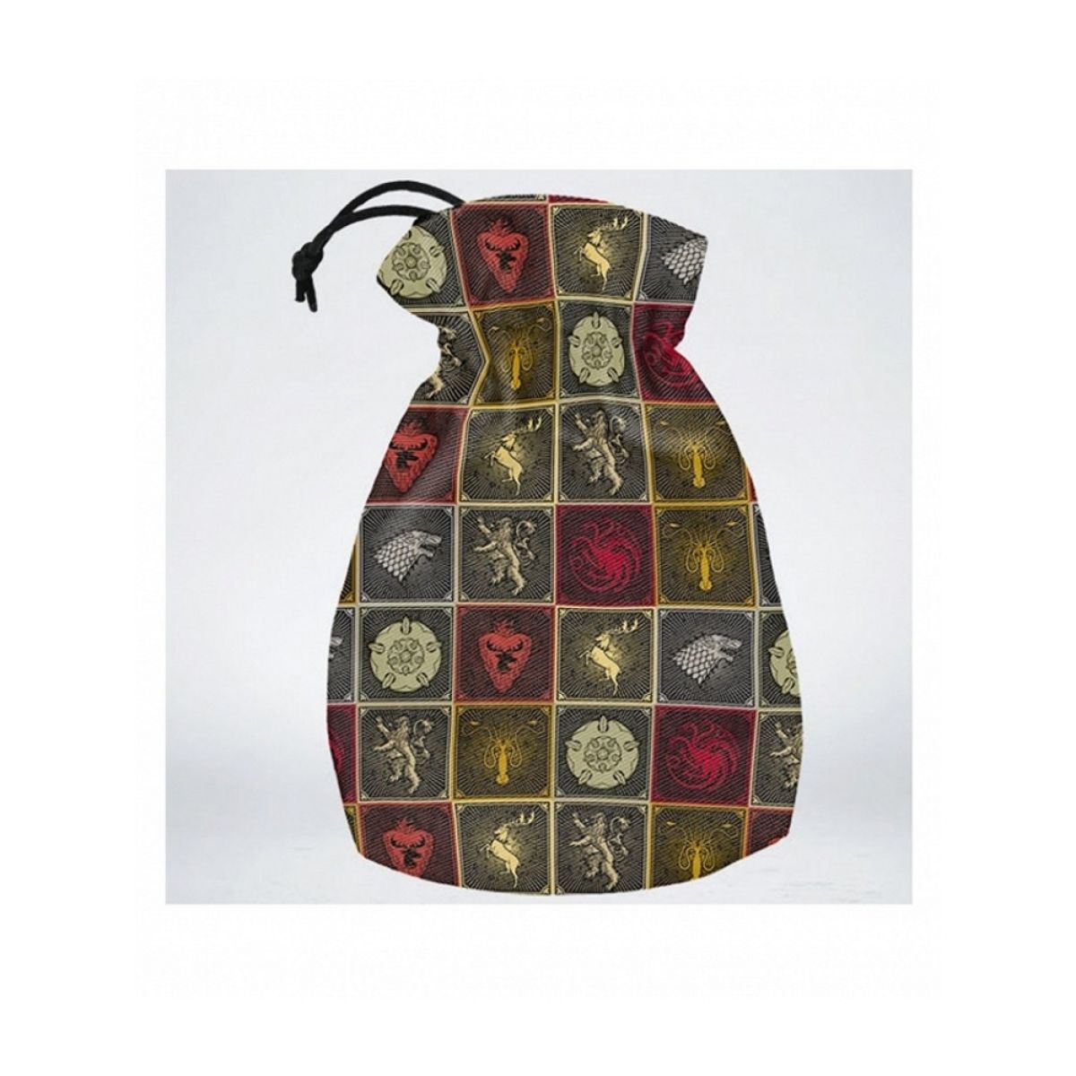 Q Workshop GOT/00190166/2025/Q Game of Thrones Dice Pouch: Sigils Pattern (9250516238573)