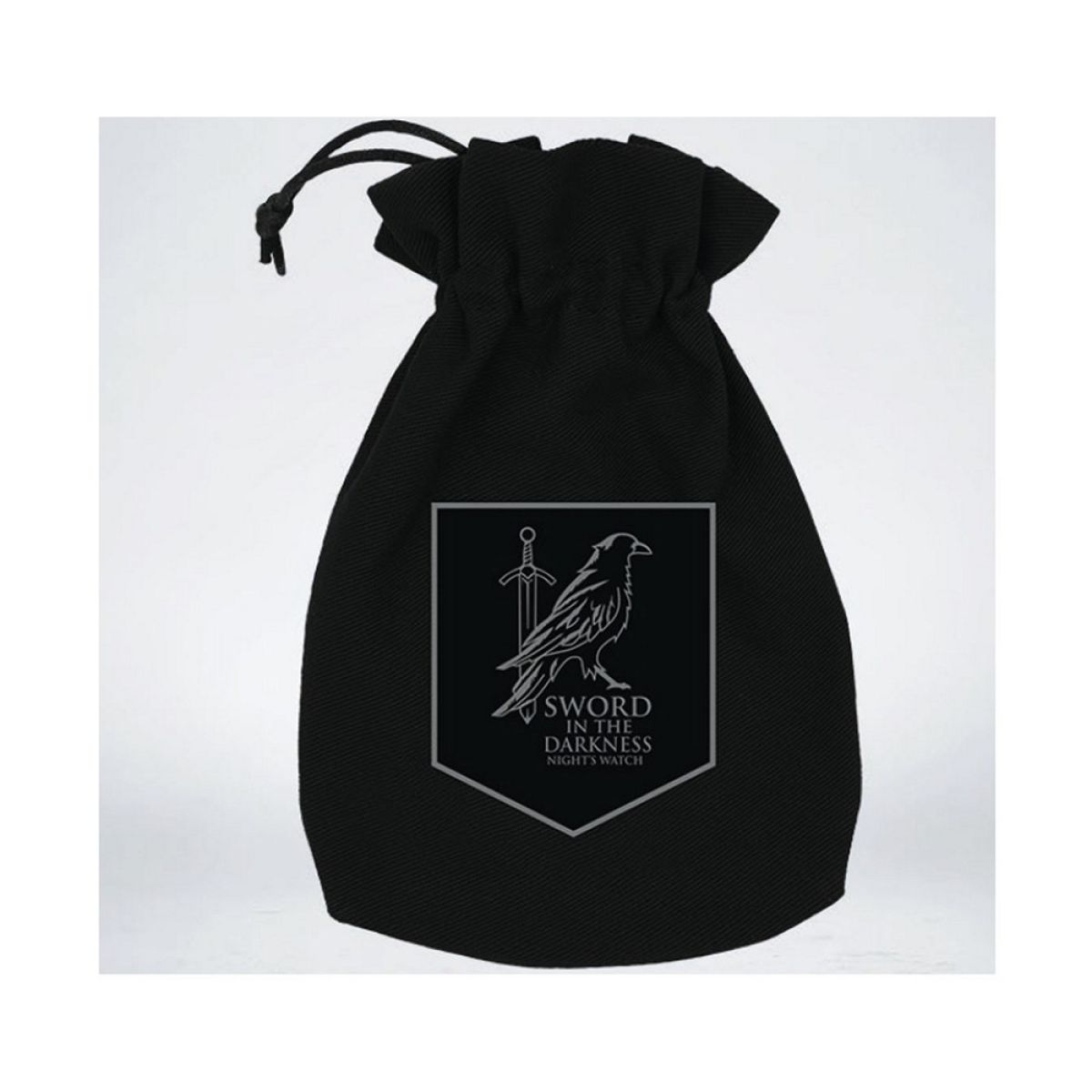 Q Workshop GOT/00190166/2025/5/Z Game of Thrones Dice Pouch: Night's Watch (9250516074733)
