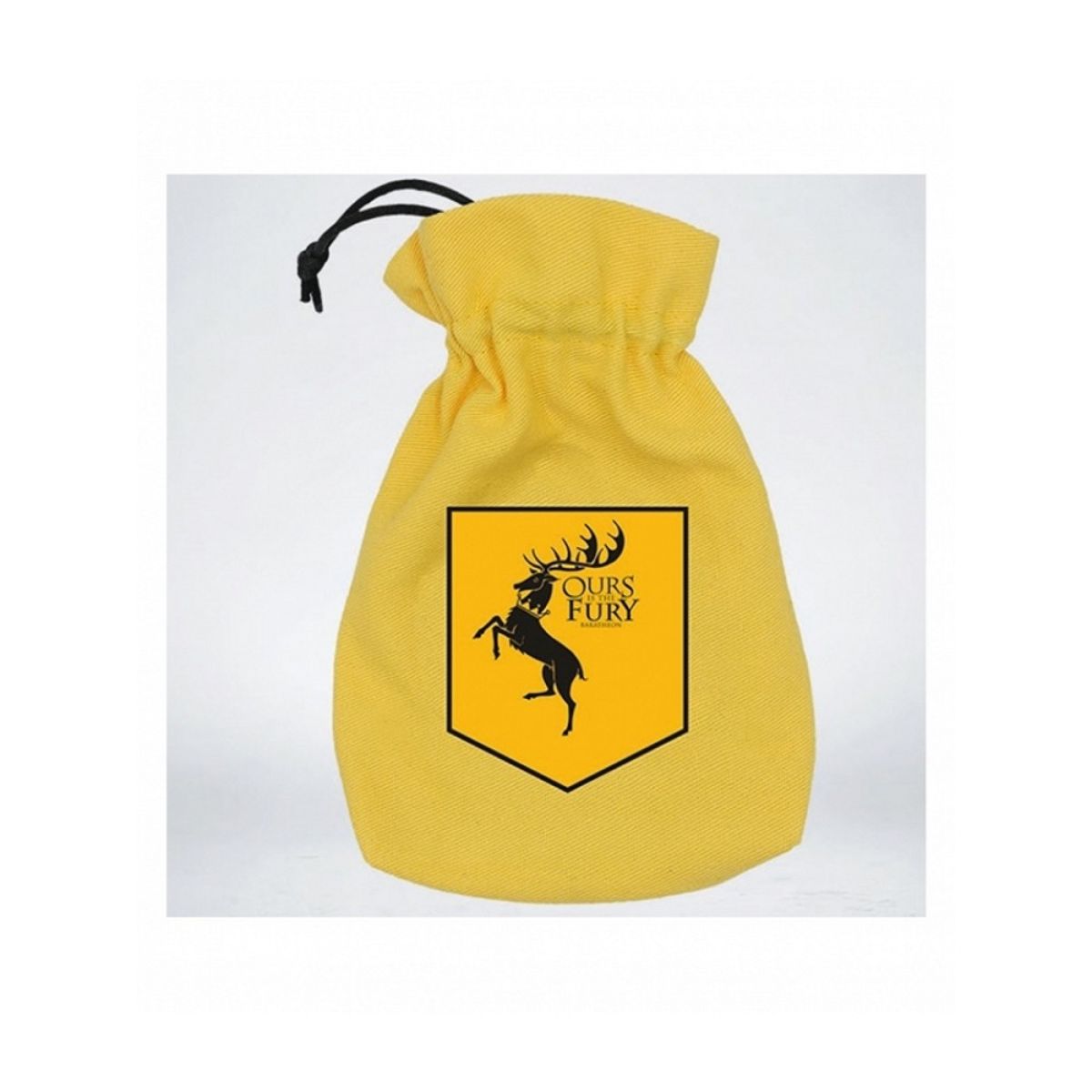 Q Workshop GOT/00190166/2025/4/W Game of Thrones Dice Pouch: Baratheon (9250515779821)