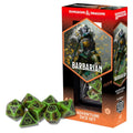 Sirius D&D Adventure Dice Barbarian Green/Brown - SDZ2002-10