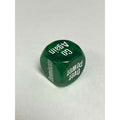 Thai Cards 25MM Single Dice Tunic (Clear Green)