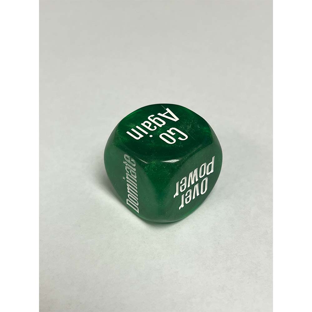 Thai Cards 25MM Single Dice Tunic (Clear Green)