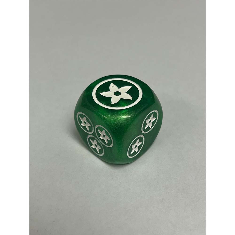 Thai Cards 25MM Single Dice Tunic (Marble Green)