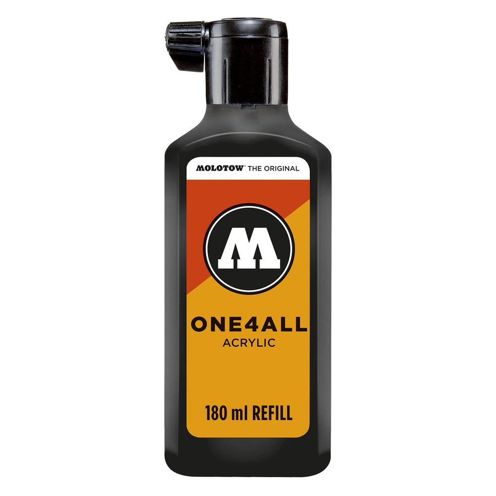Molotow 692180 Markers One4All Refill #180 Signal Black 180ml