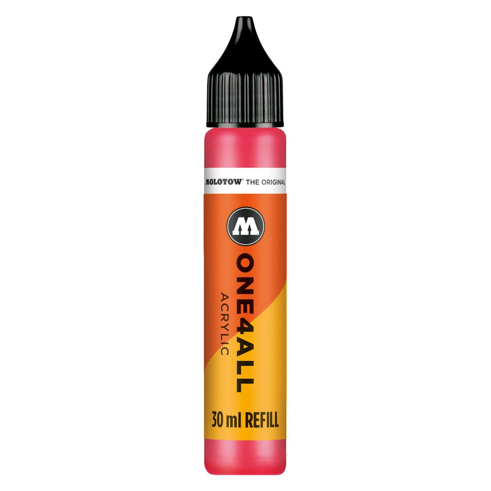 Molotow 693262 Markers One4All Refill #262 Neon Red Fluo 30ml