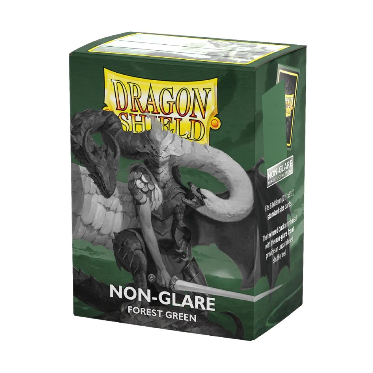 Dragon Shield AT-11825 Sleeves (100) Matte Non-Glare - Forest Green (9250451194093)