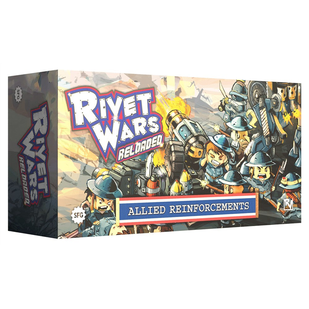 Steamforged Games SFRW-003 Rivet Wars Reloaded Allied Reinforcements Expansion