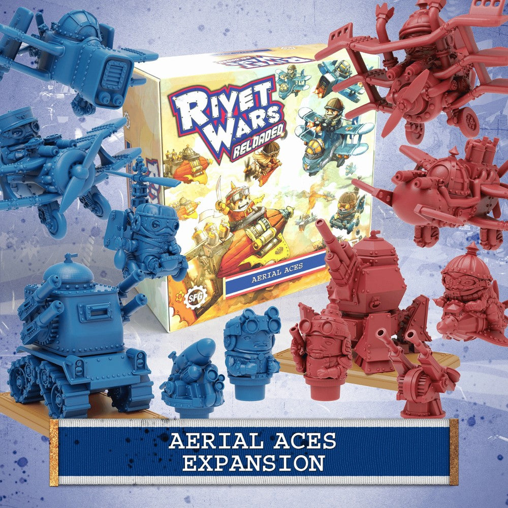 Steamforged Games SFRW-005 Rivet Wars Reloaded Aerial Aces Expansion