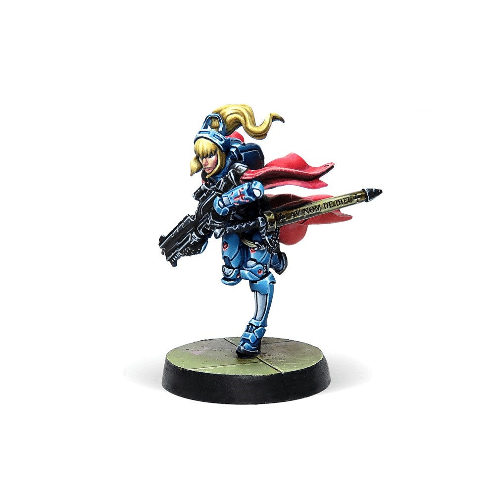 Corvus Belli 281250-1169 Infinity PanOceania PanOceania Hero Jeanne dArc 2.0 (Mobility Armor)