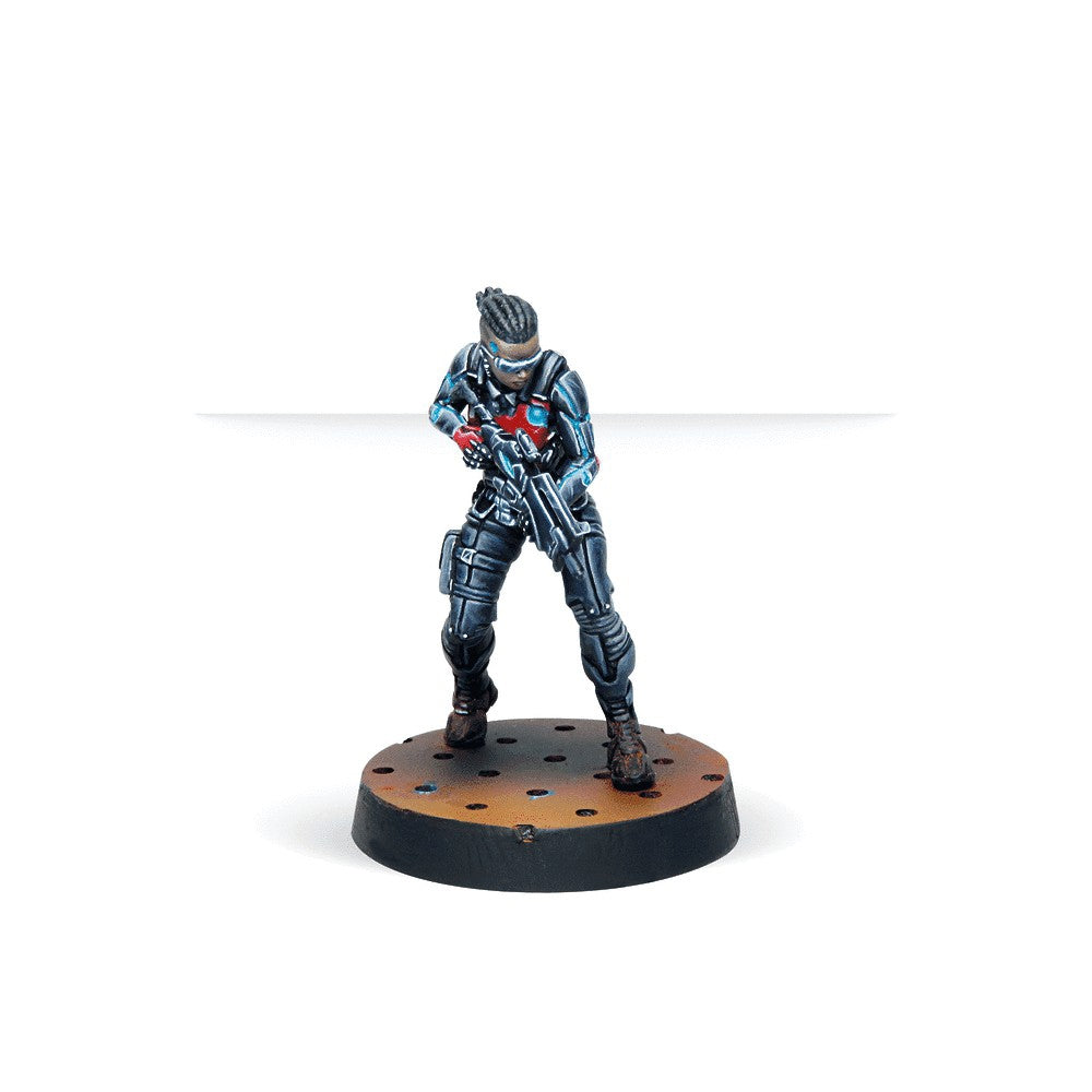Corvus Belli 280595-0717 Infinity Nomads Tunguska Jurisdictional Command (Sectorial Starter Pack)