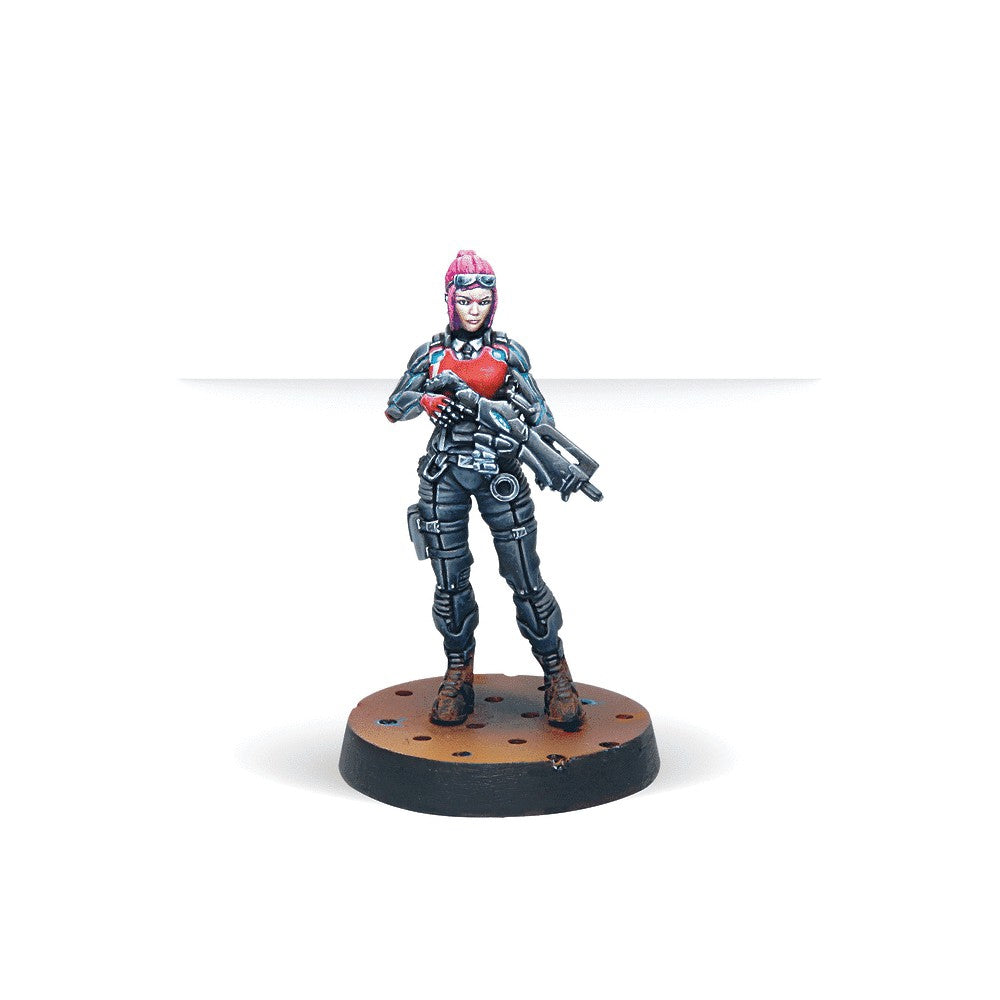 Corvus Belli 280595-0717 Infinity Nomads Tunguska Jurisdictional Command (Sectorial Starter Pack)