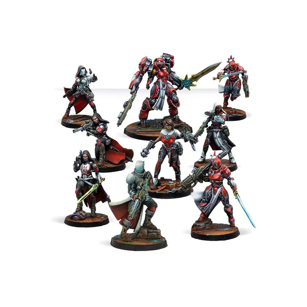 Corvus Belli 281522-0995 Infinity Nomads Bakunin Observance Action Pack