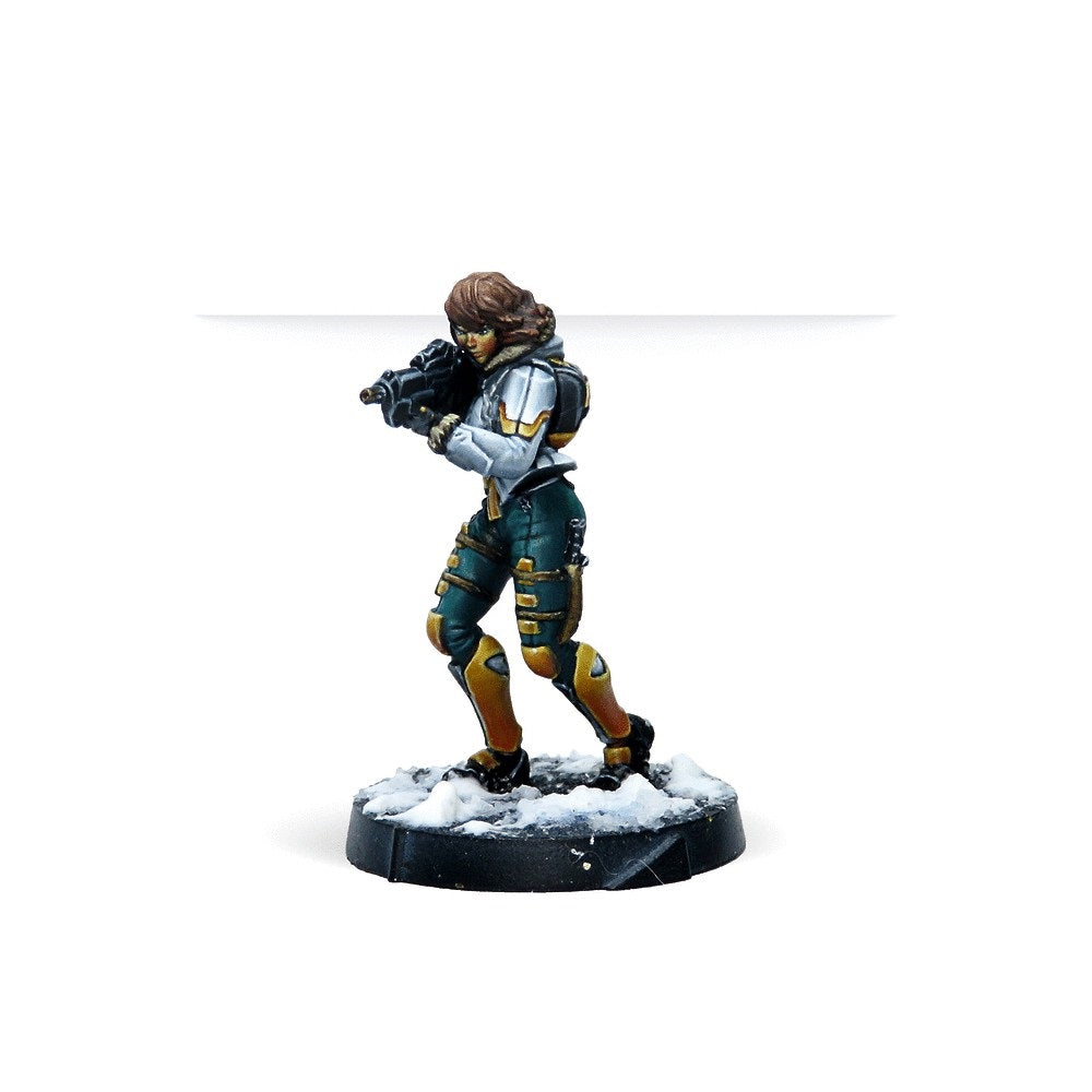 Corvus Belli 281328-0928 Infinity Yu Jing White Banner Action Pack
