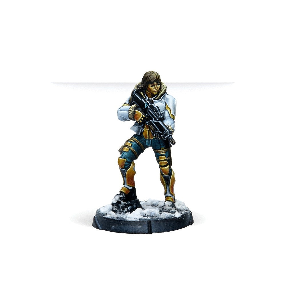 Corvus Belli 281328-0928 Infinity Yu Jing White Banner Action Pack
