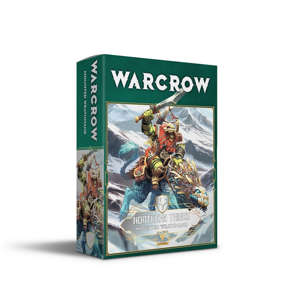 Corvus Belli Warcrow Northern Tribes Mounted Wrathmane
